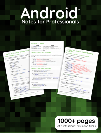 Androidnotesforprofessionals