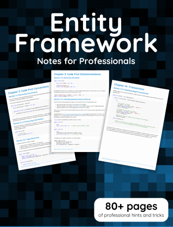 Entityframeworknotesforprofessionals