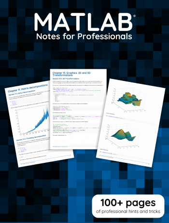 Matlabnotesforprofessionals