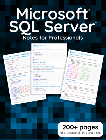 Microsoftsqlservernotesforprofessionals