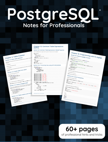 Postgresqlnotesforprofessionals