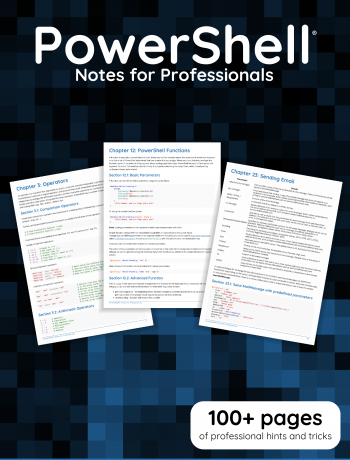 Powershellnotesforprofessionals